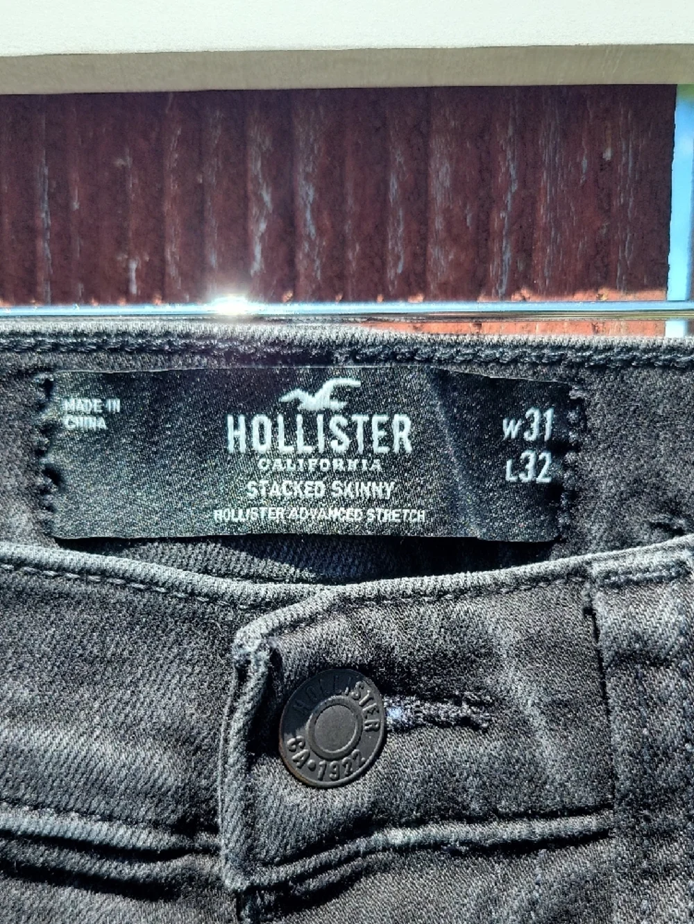 Hollister‎ Men's Skinny Black Jeans